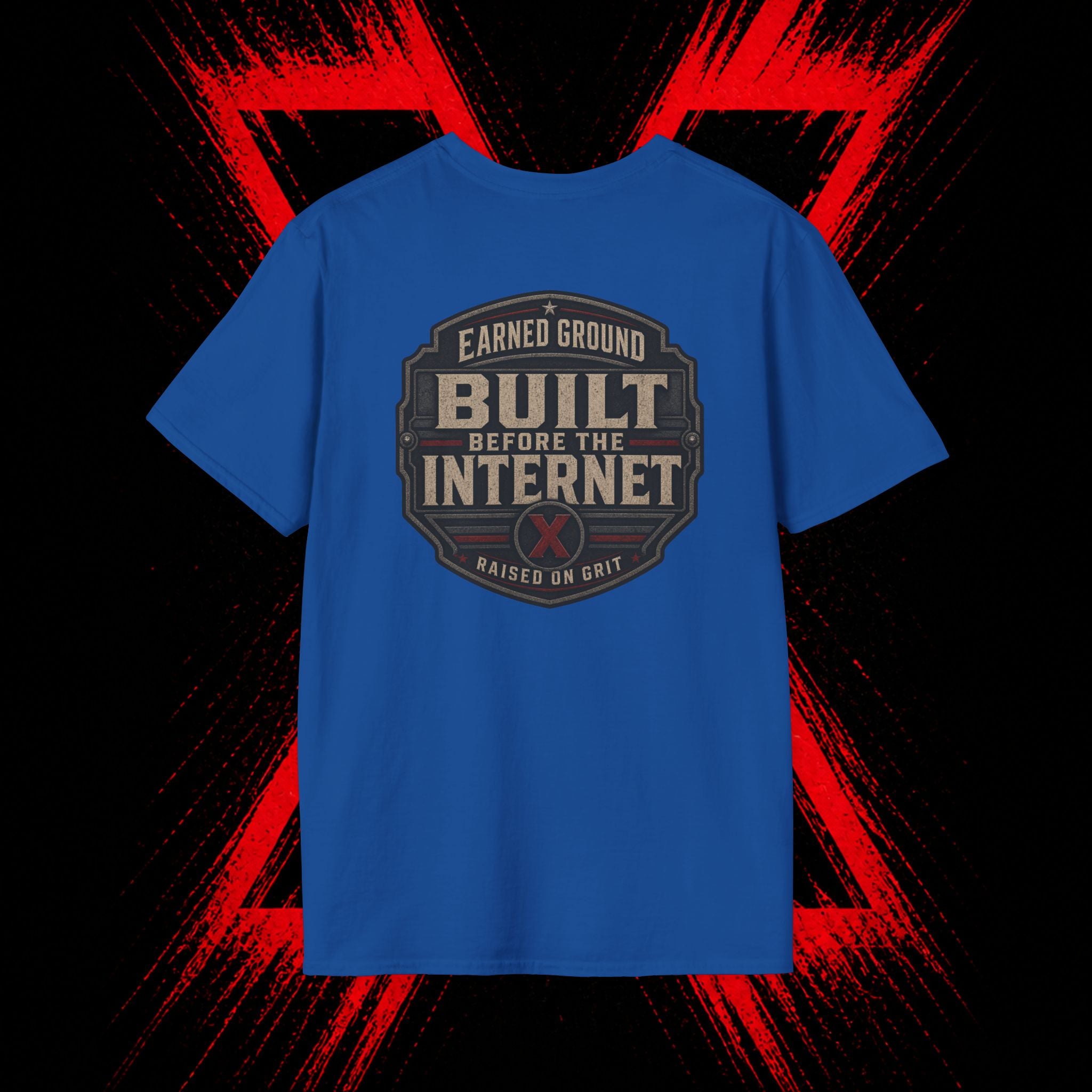 Earned Ground Gen X 1965–1980 Retro Vintage Tee— Gen X 1965–1980 Retro Vintage Tee