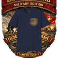 Earned Ground Military Edition USMC — USMC Military Tribute Pocket Tee