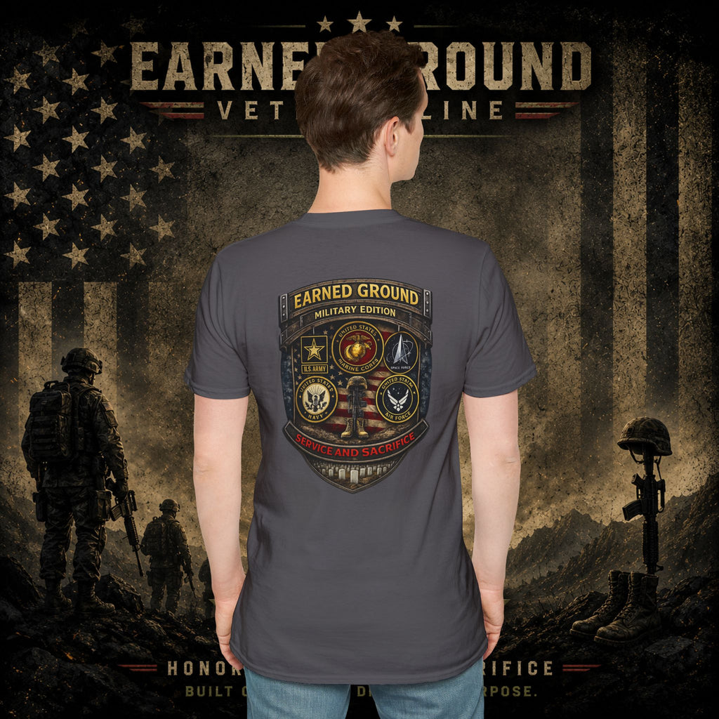 Earned Ground Military Divison — Honor Courage Sacrifice