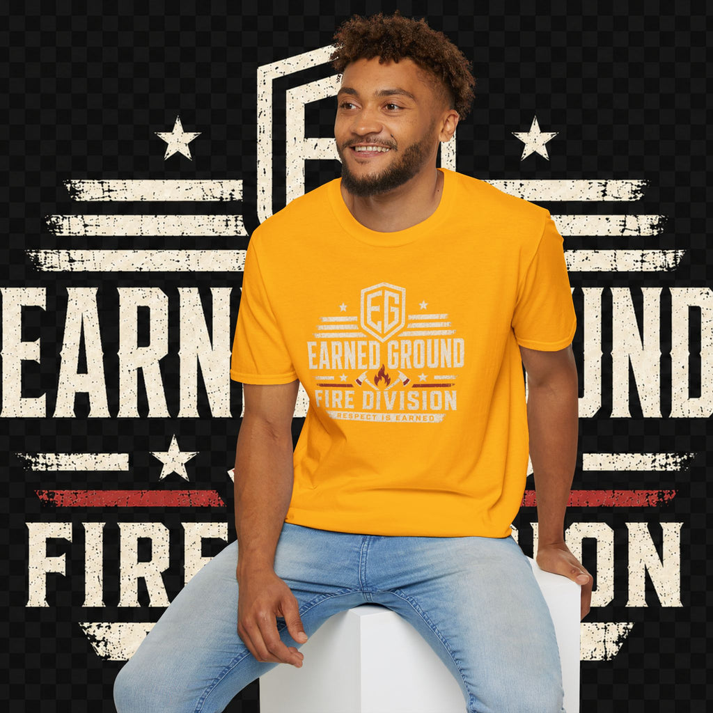 Earned Ground Fire Division T‑Shirt