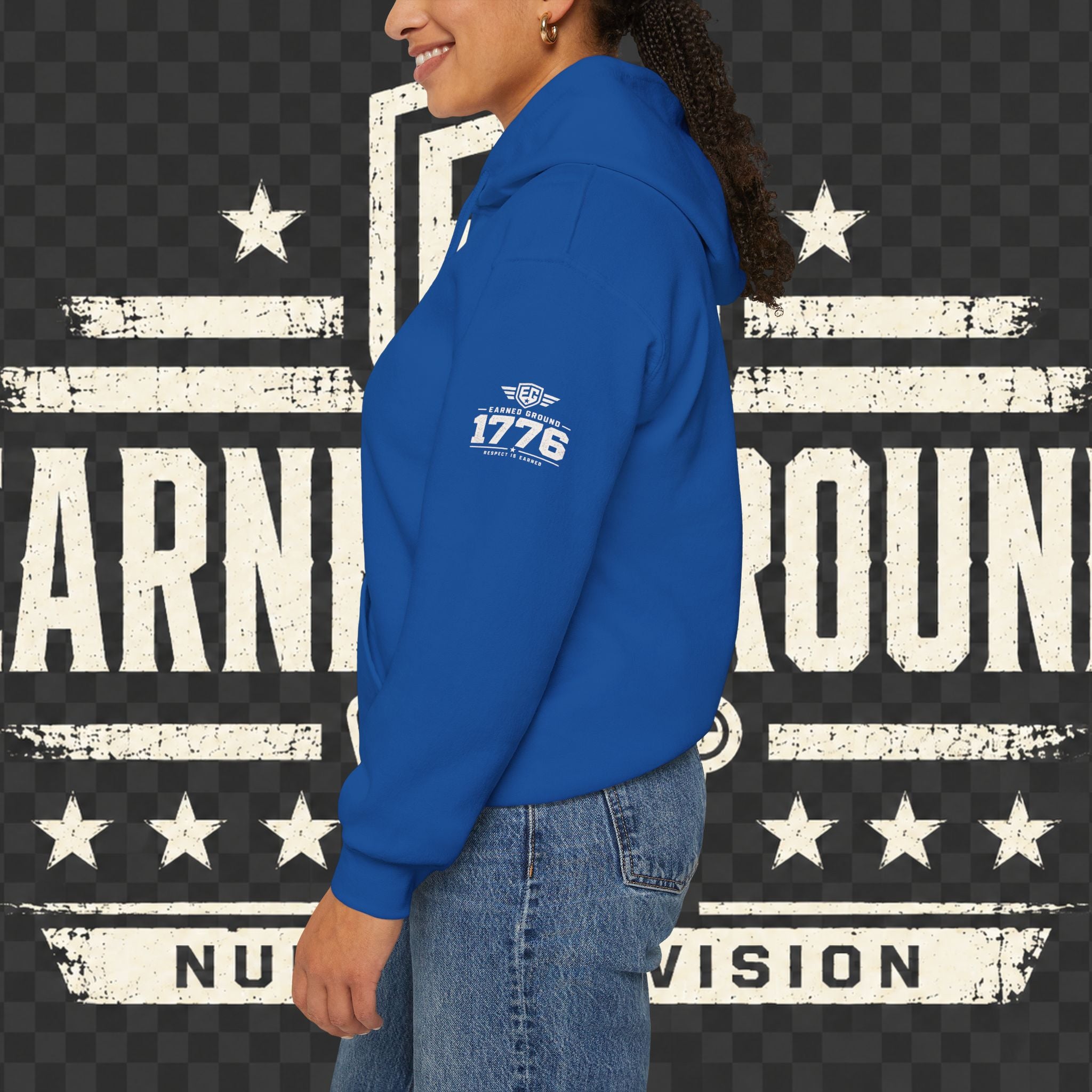 Earned Ground Nurses Division Hoodie — Nurse Tribute Pullover