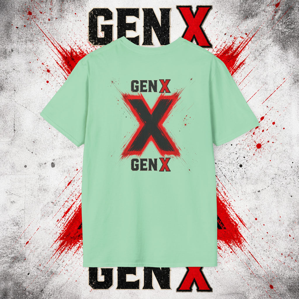 EARNED GROUD Gen X 1965–1980 Retro Logo T-Shirt