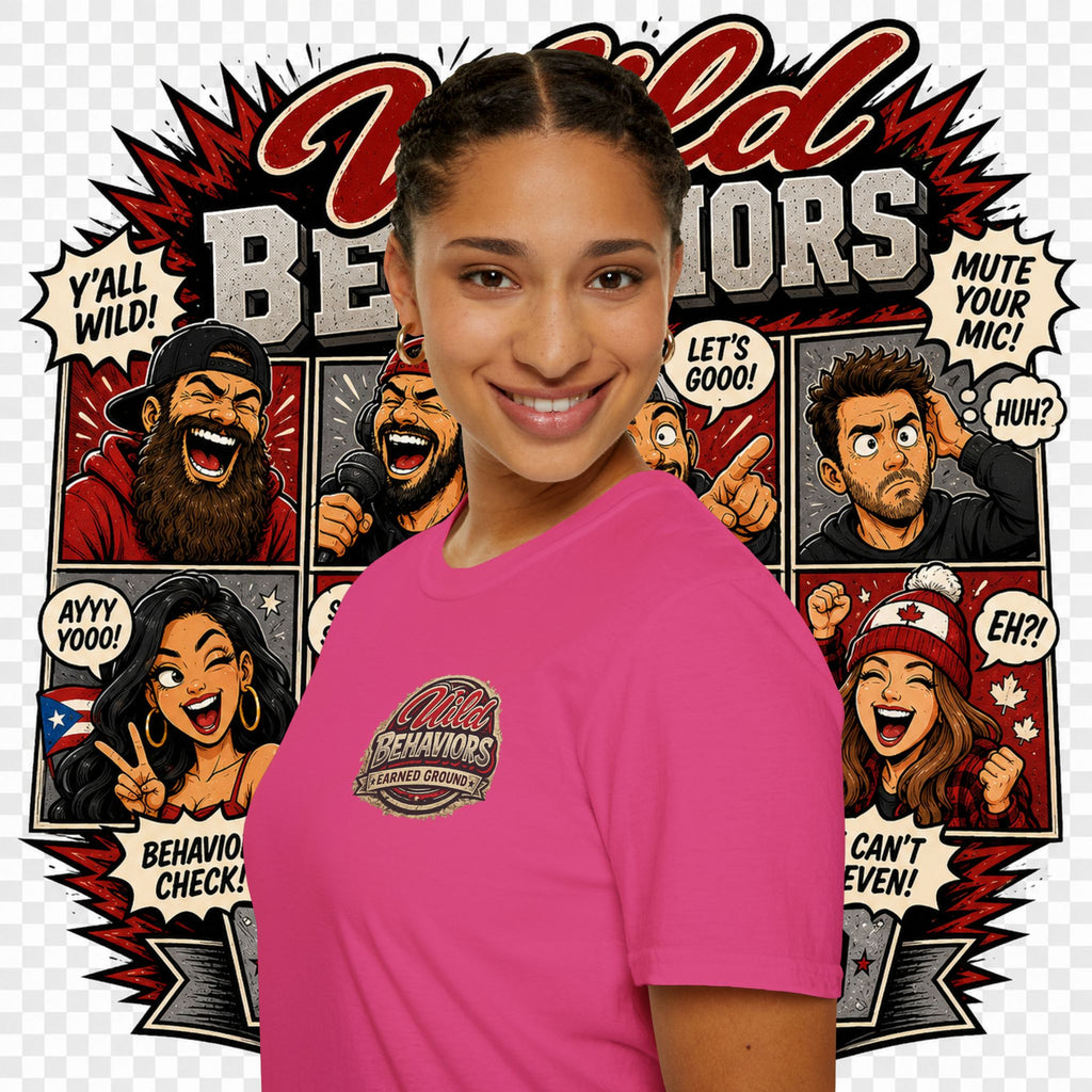 Earned Ground-- "Wild Behaviors" Tee