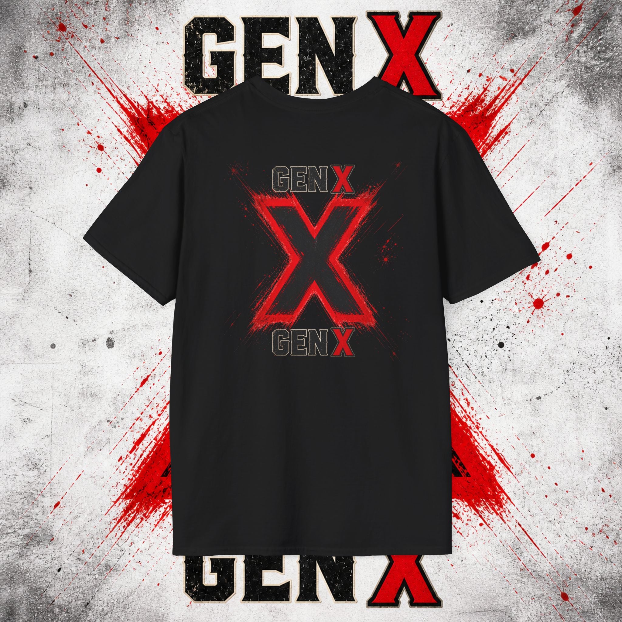 EARNED GROUD Gen X 1965–1980 Retro Logo T-Shirt