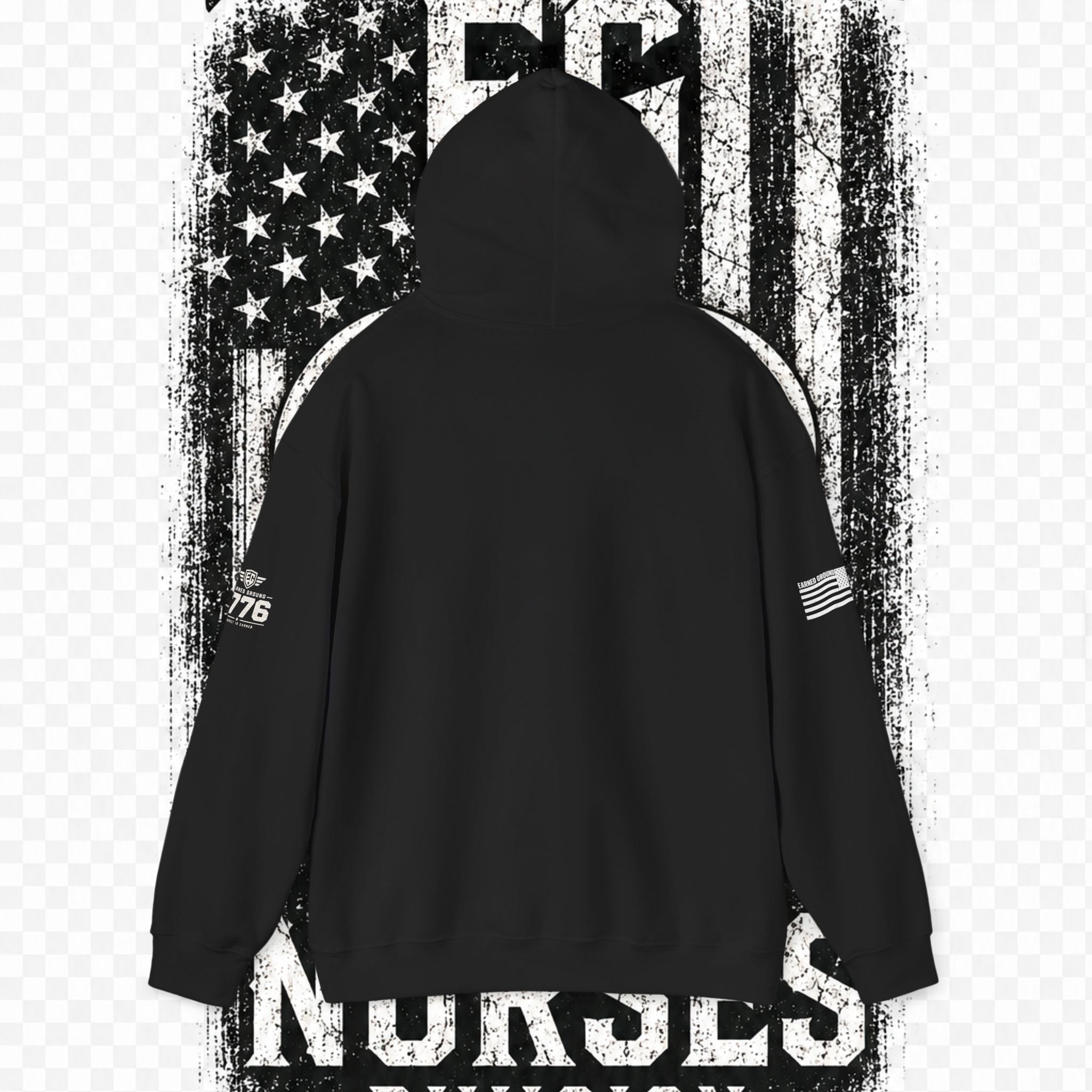 Earned Ground Nurses Division Hoodie — Nurse Tribute Pullover