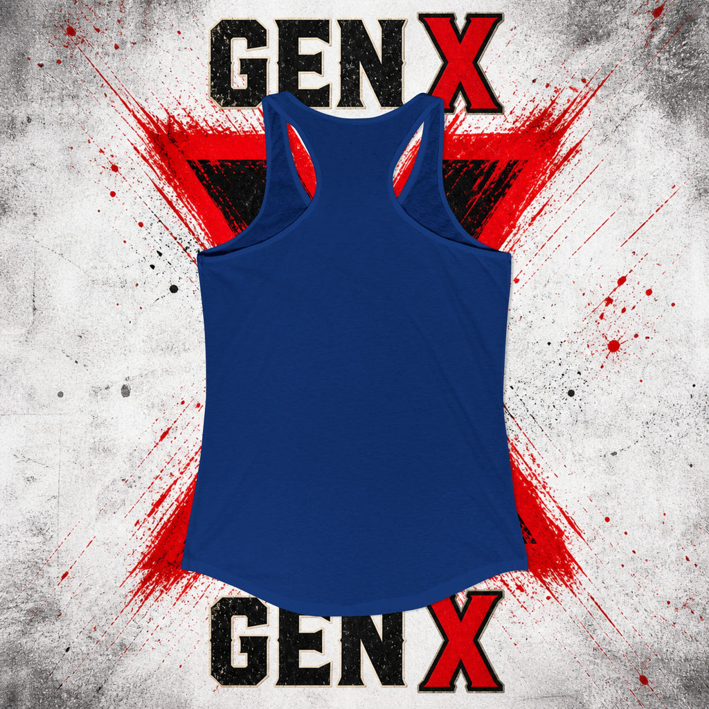 EARNED GROUND: GEN X FAFO FERAL 1965 - 1980 Racerback Tank