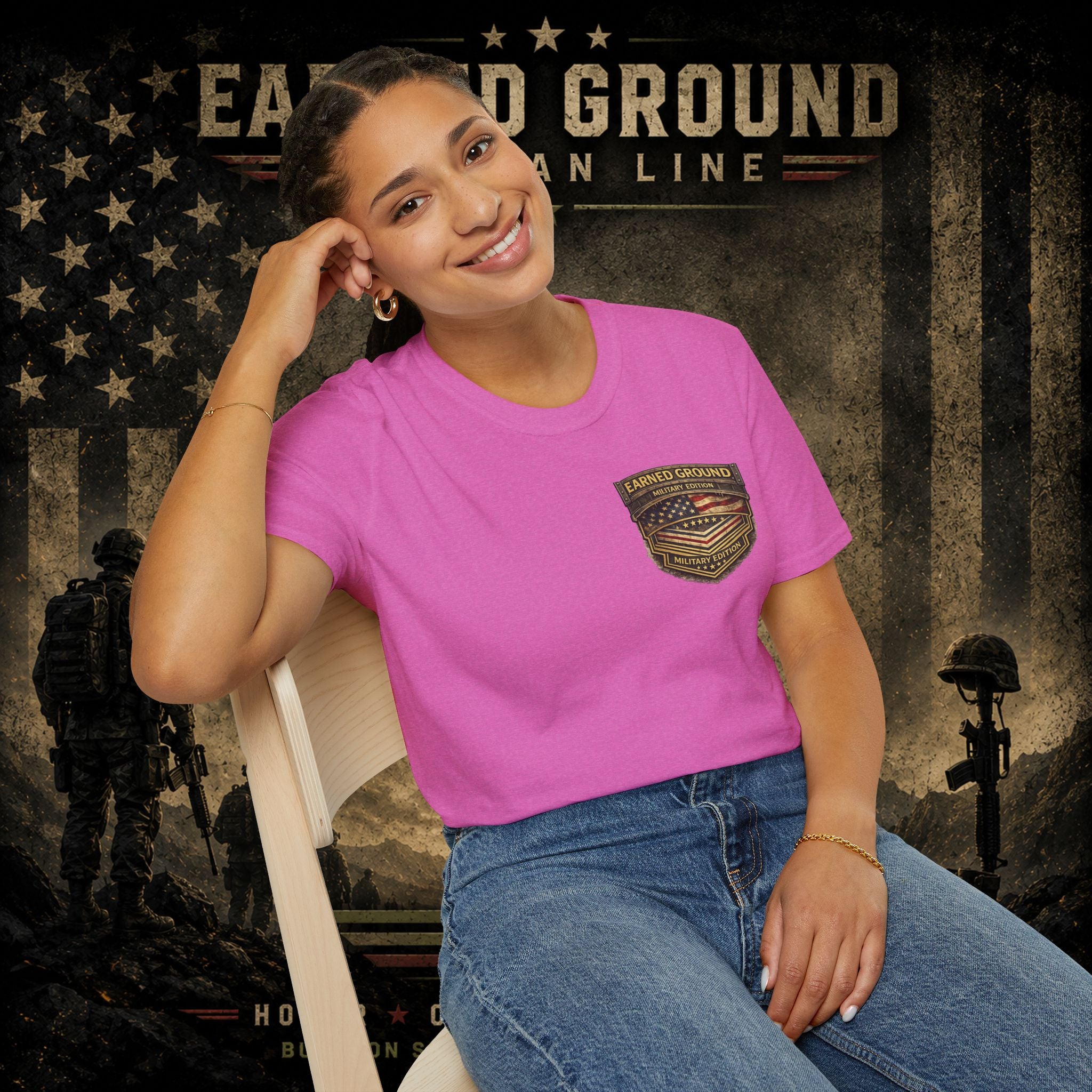 Earned Ground Military Divison — Honor Courage Sacrifice