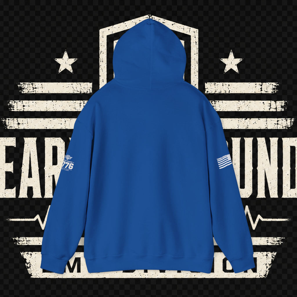 Earned Ground EMS Division Hoodie — Paramedic / EMT Tribute Pullover