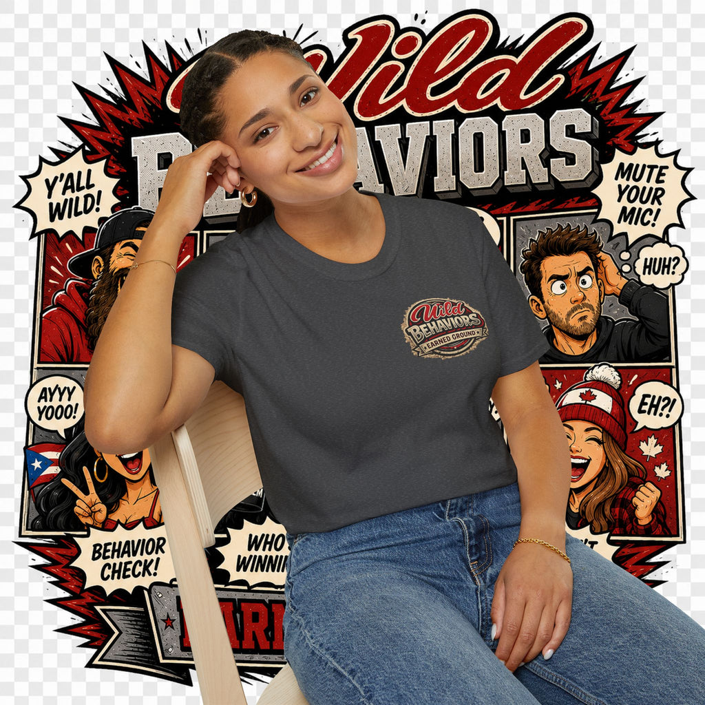 Earned Ground-- "Wild Behaviors" Tee