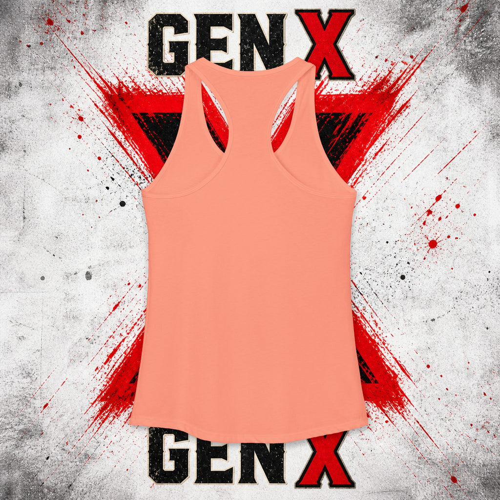 EARNED GROUND: GEN X FAFO FERAL 1965 - 1980 Racerback Tank