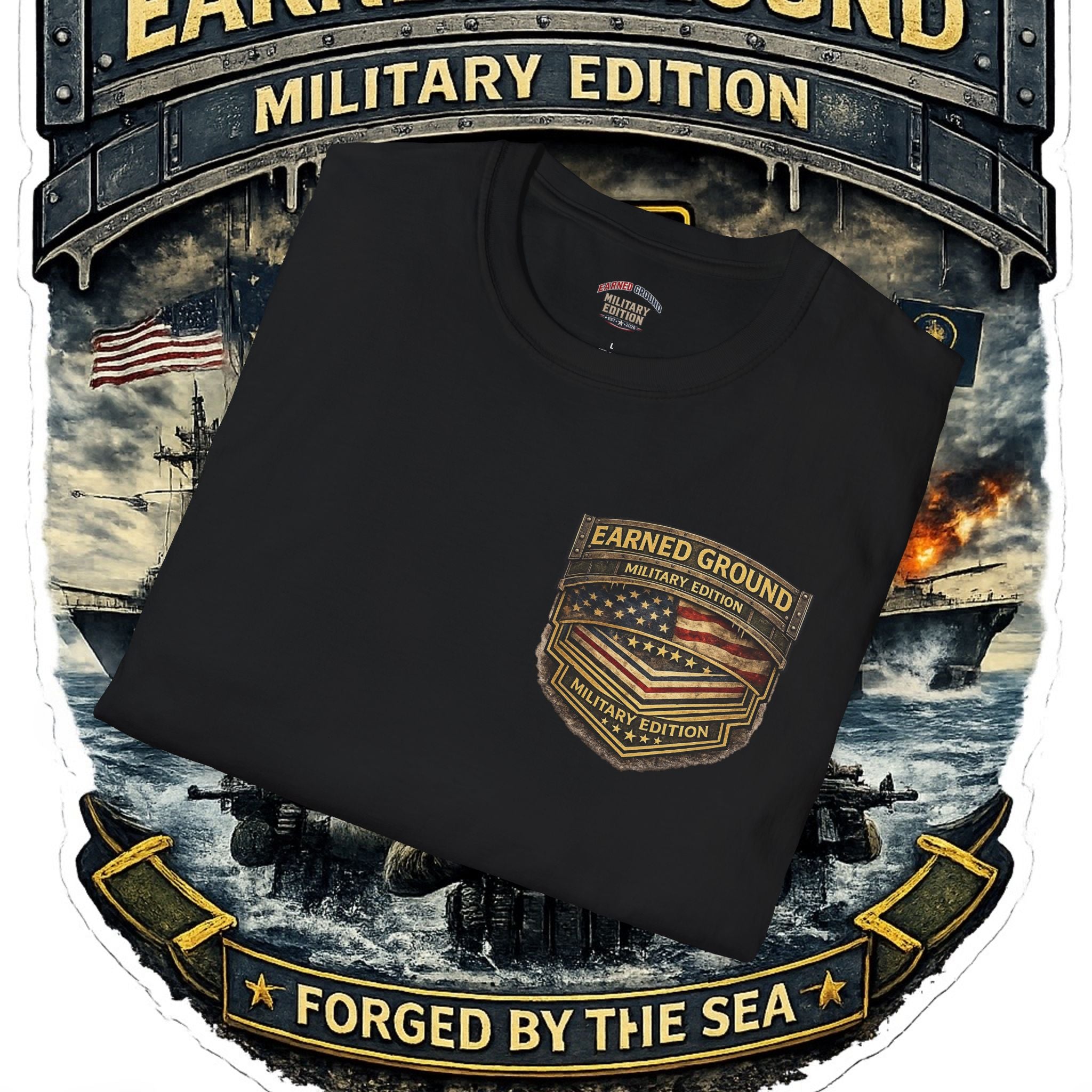 EARNED GROUND MILITARY "NAVY" EDITION