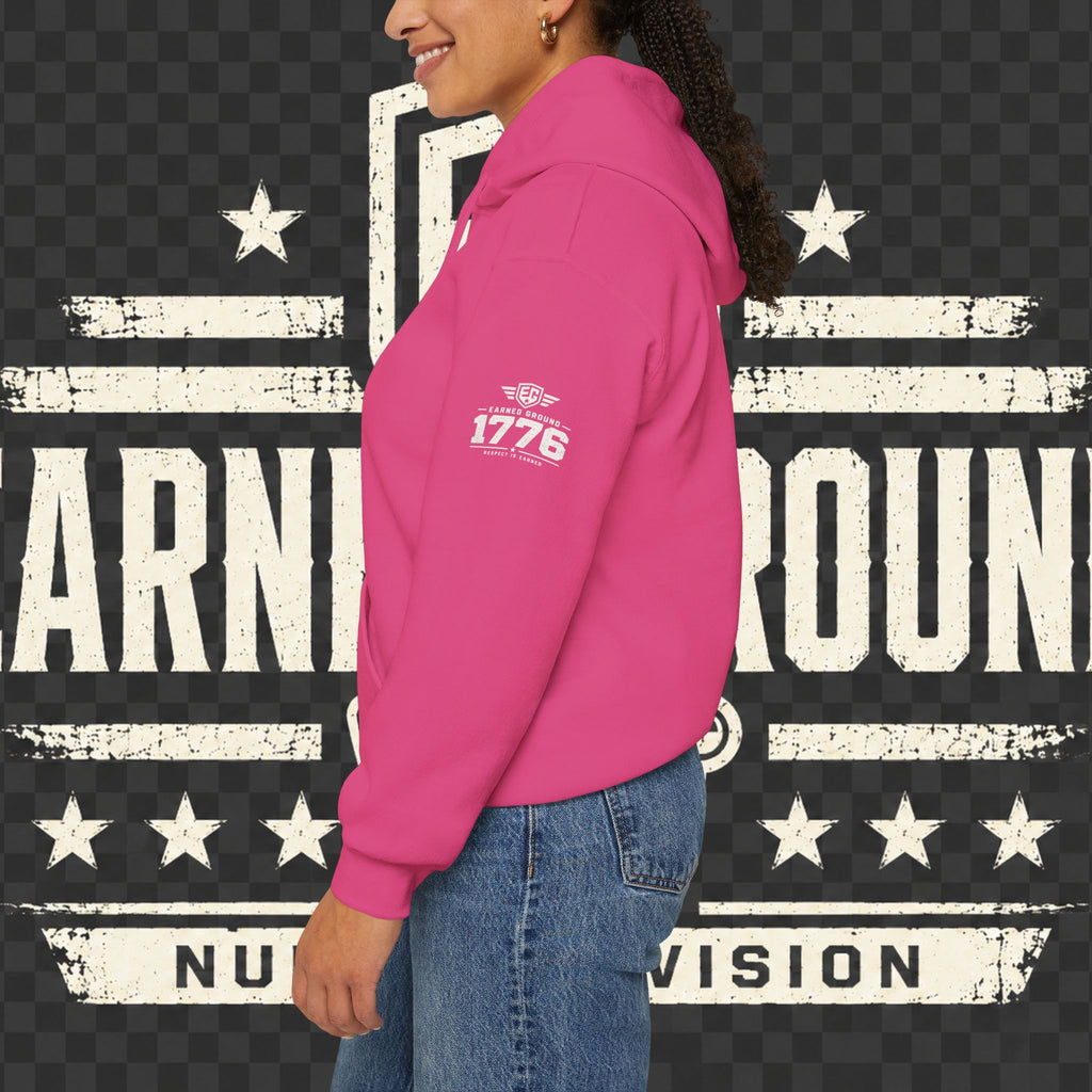 Earned Ground Nurses Division Hoodie — Nurse Tribute Pullover