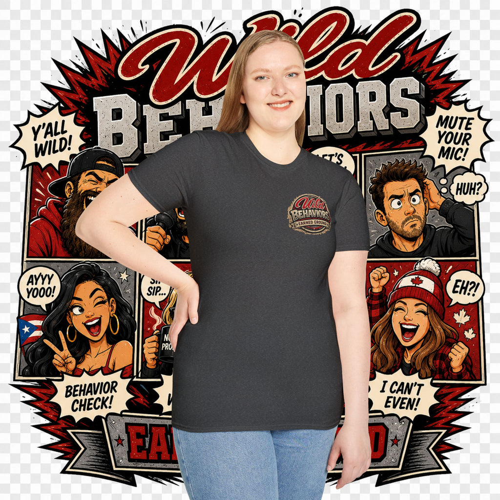 Earned Ground-- "Wild Behaviors" Tee