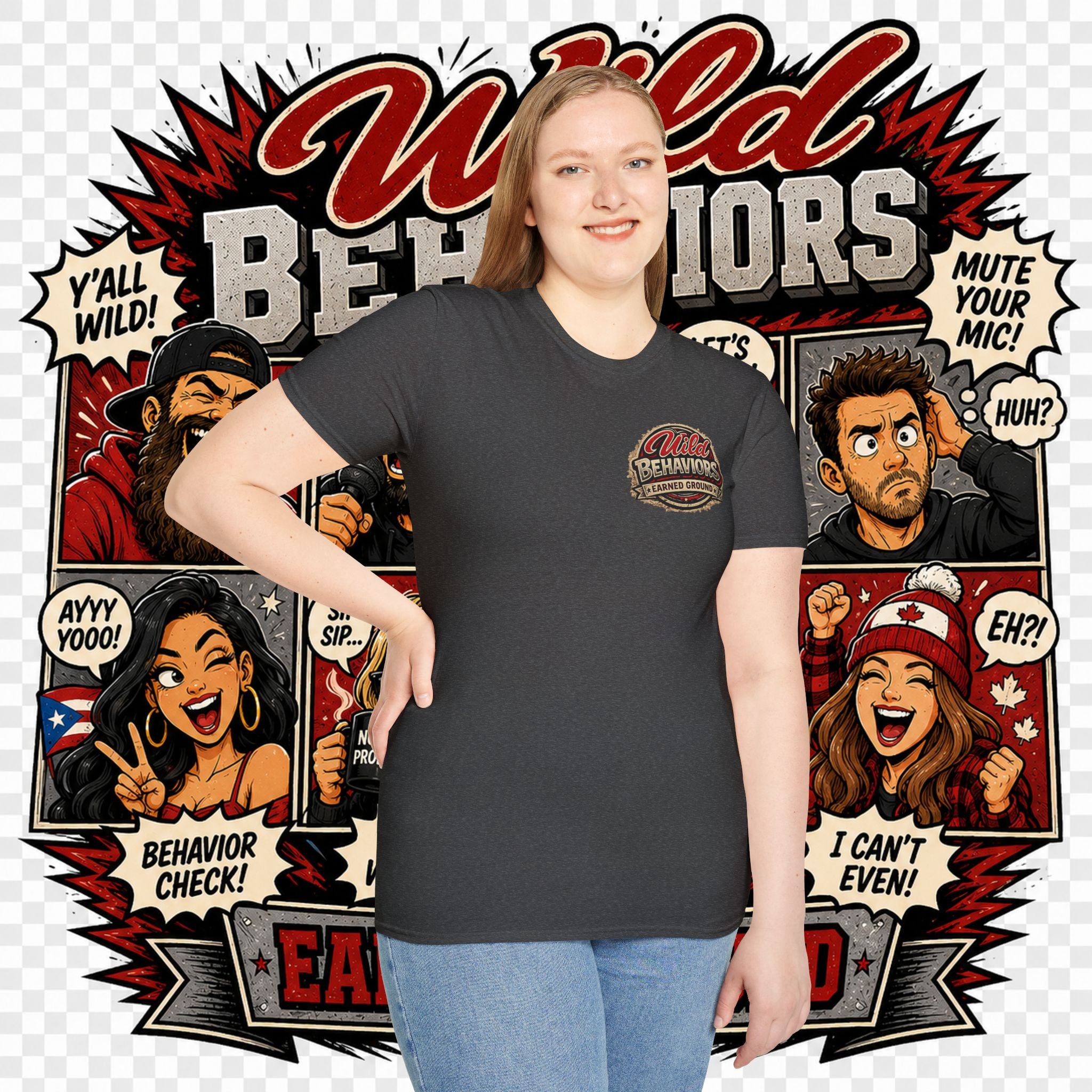 Earned Ground-- "Wild Behaviors" Tee
