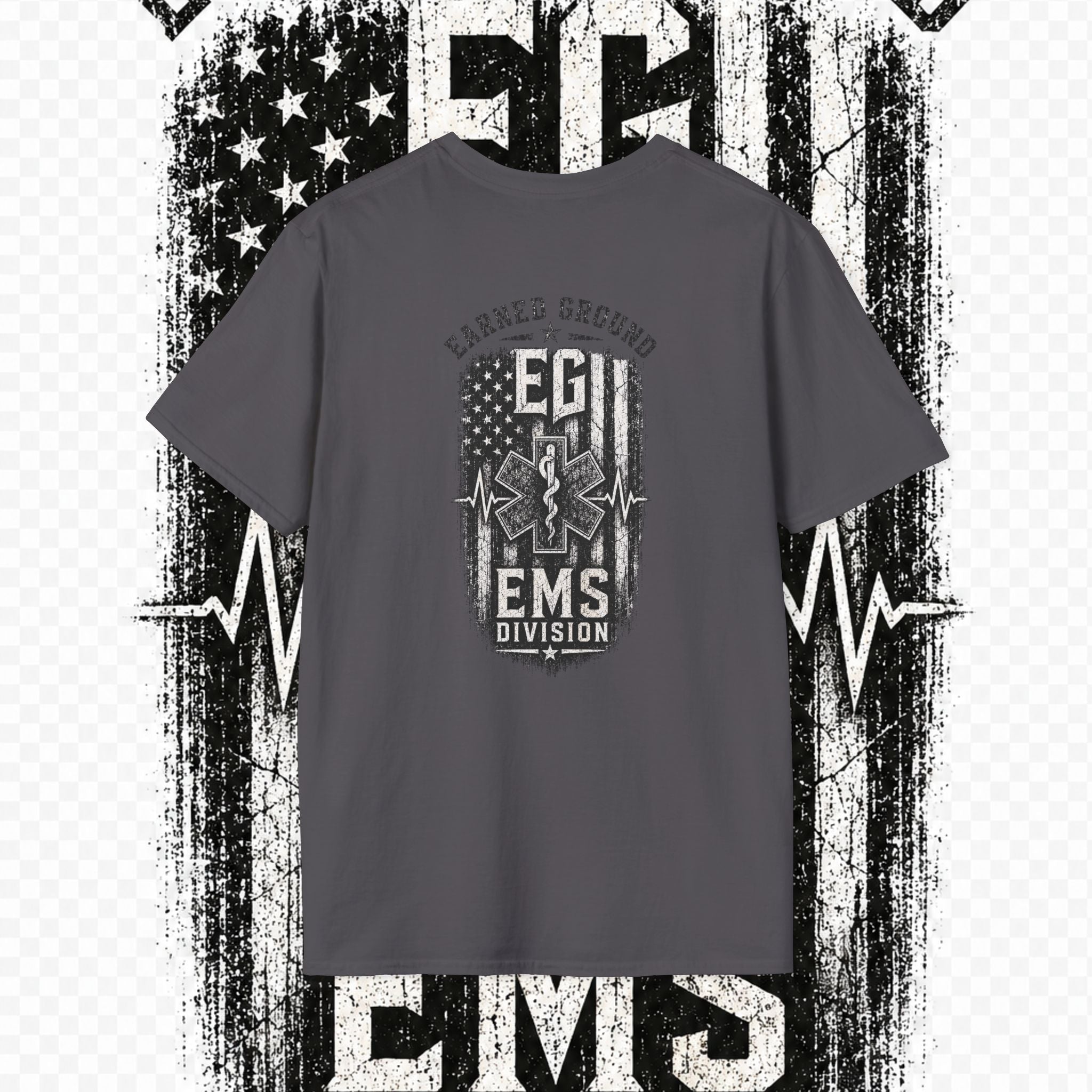 EARNED GROUND EMS DIVISON Heritage T-Shirt -