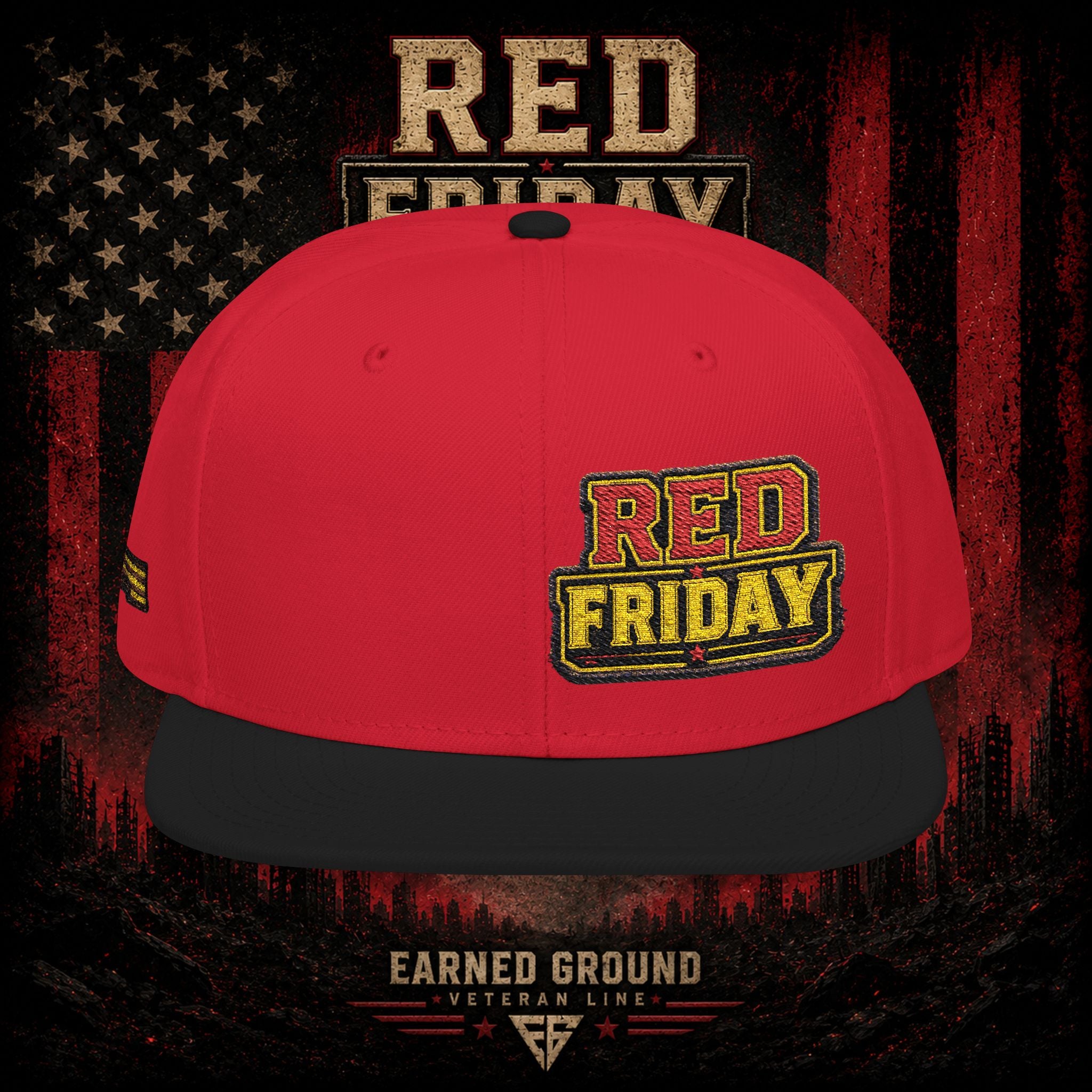Red Friday Until They All Come Home  – RED FRIDAY Support Patch Cap