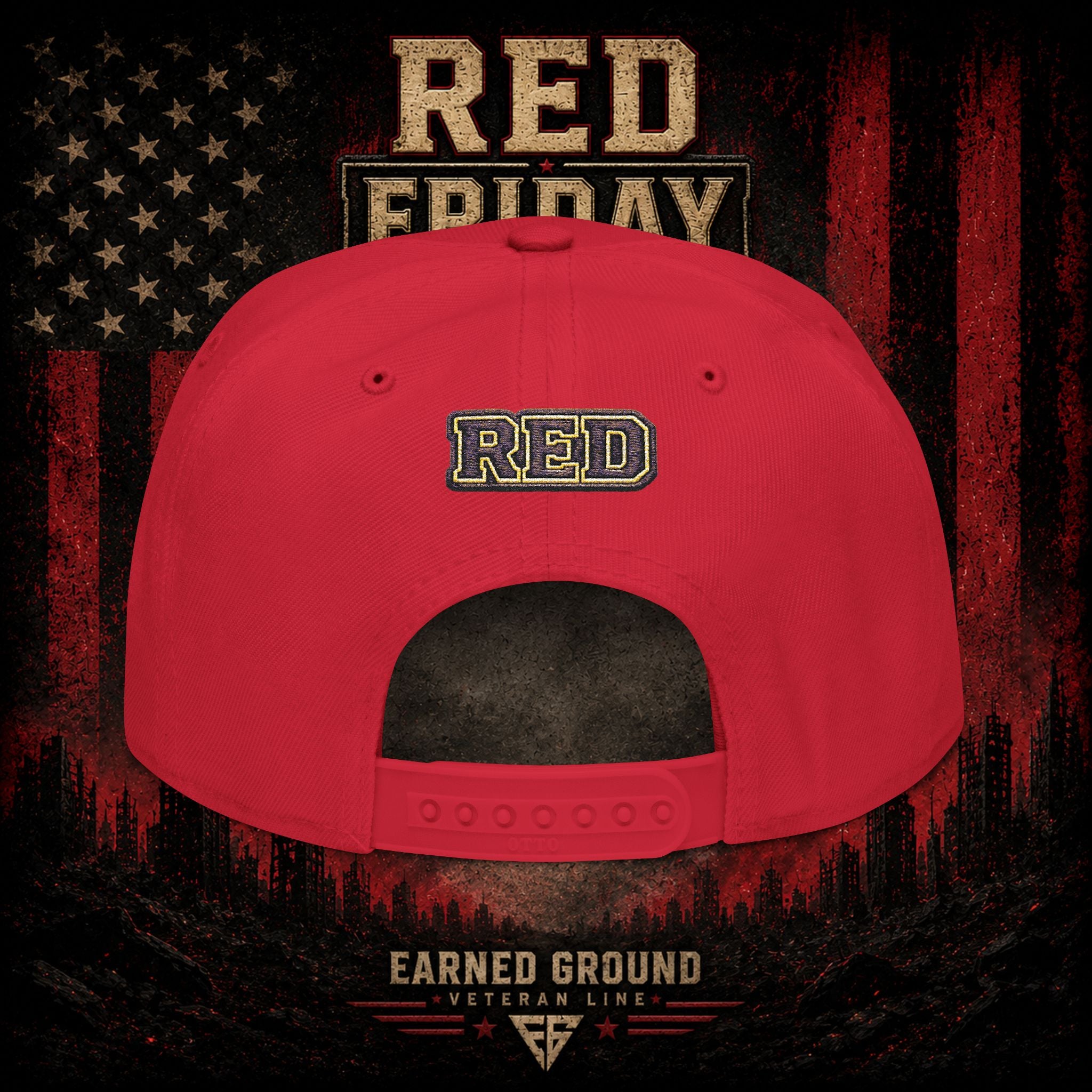 Red Friday Until They All Come Home  – RED FRIDAY Support Patch Cap