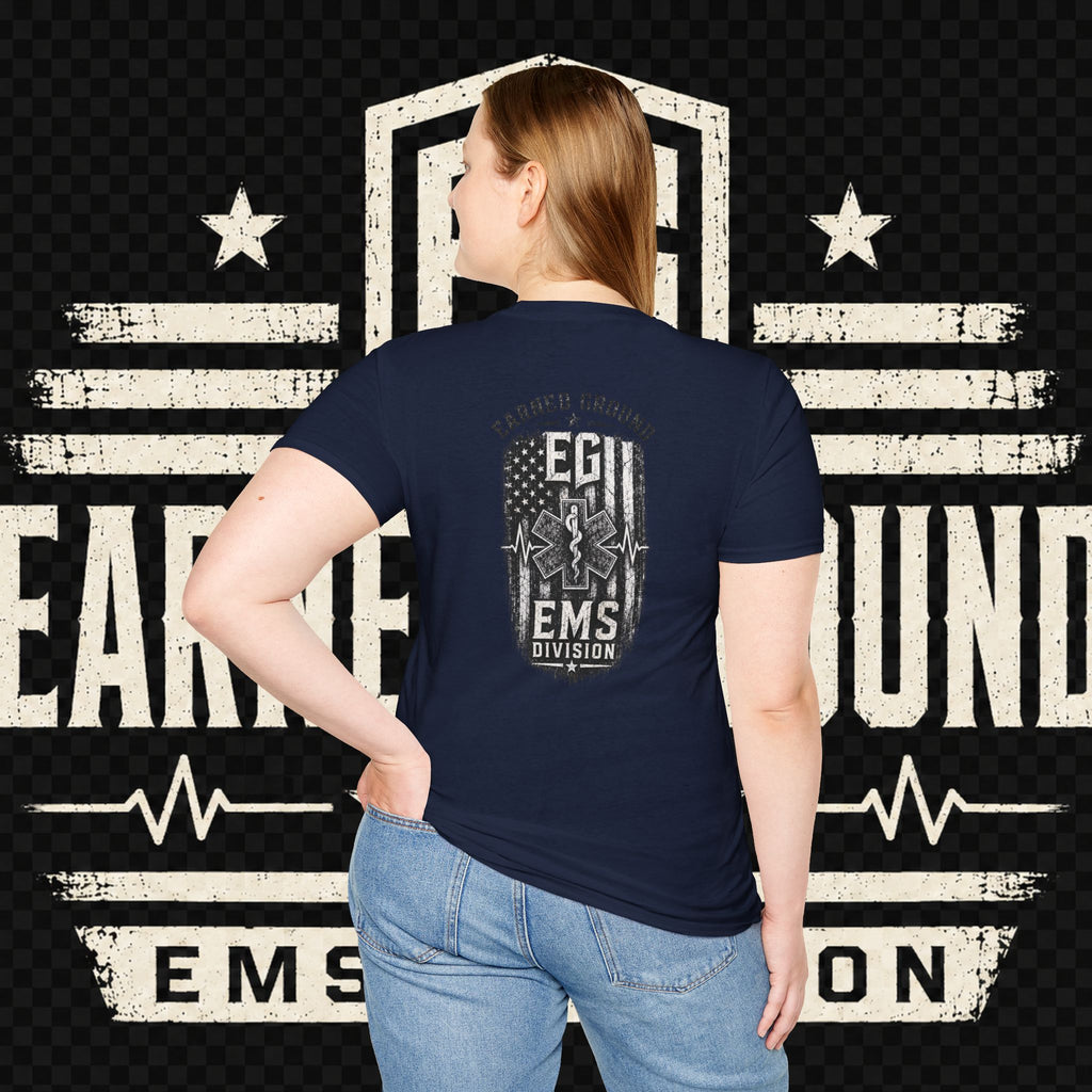 EARNED GROUND EMS DIVISON Heritage T-Shirt -