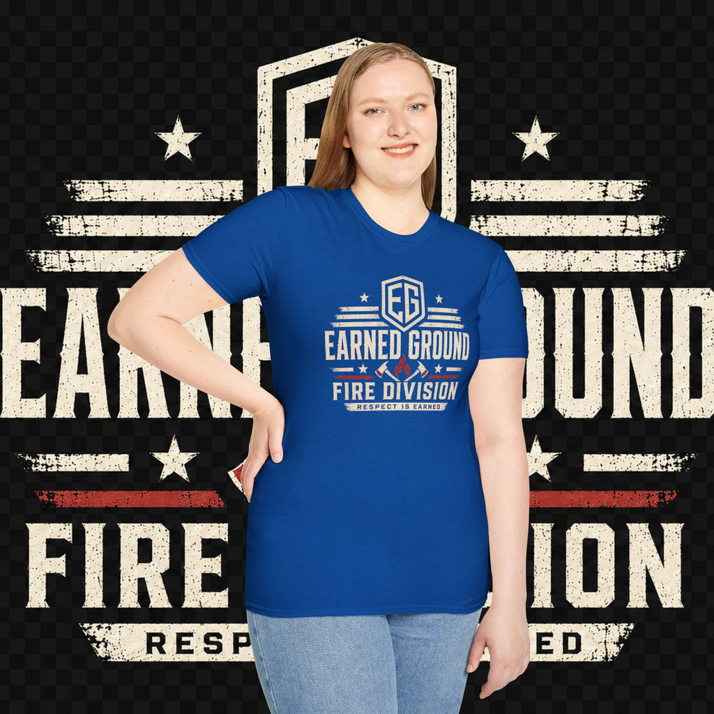 Earned Ground Fire Division T‑Shirt