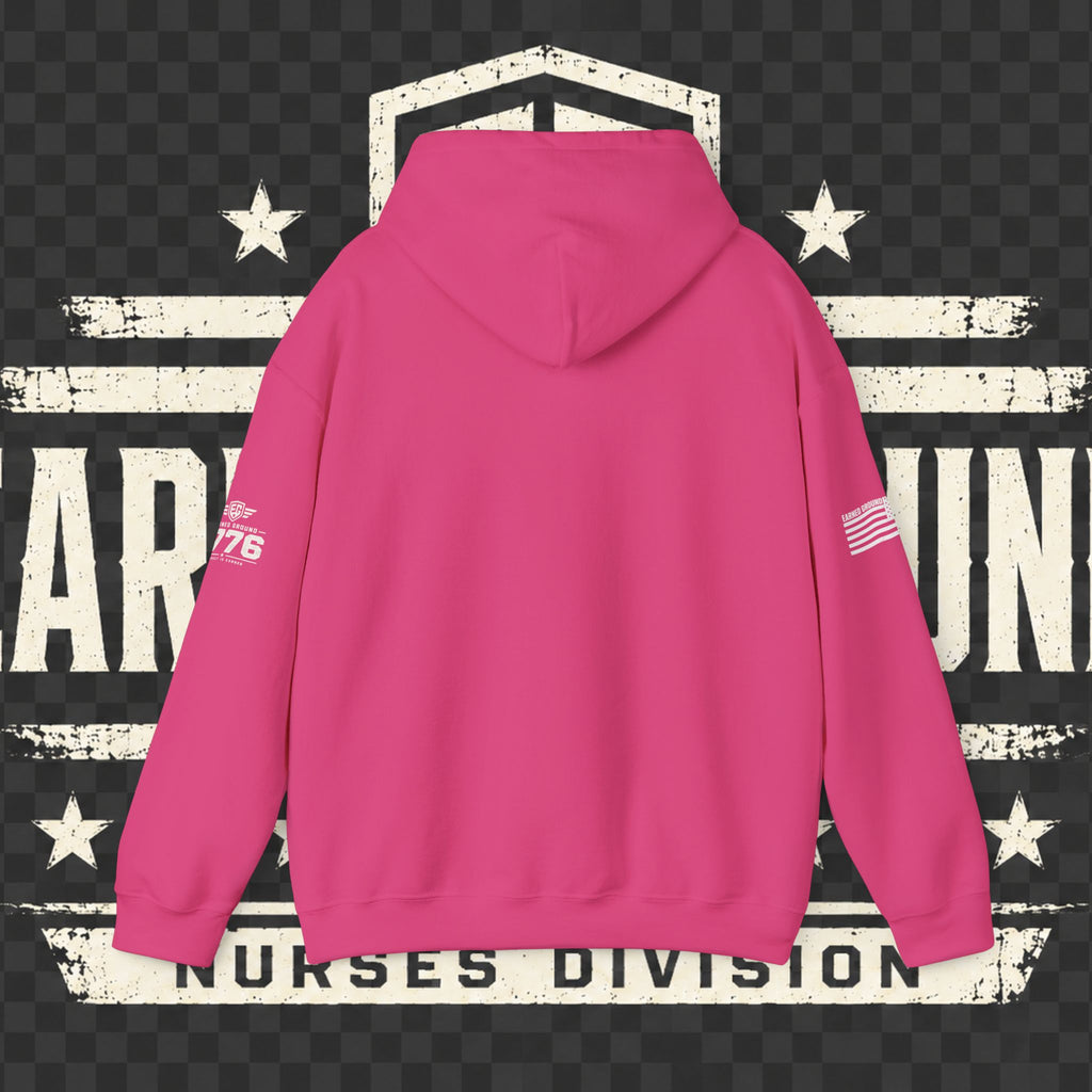 Earned Ground Nurses Division Hoodie — Nurse Tribute Pullover