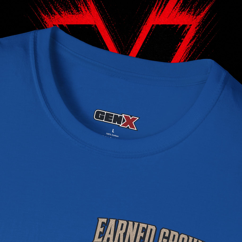Earned Ground Gen X 1965–1980 Retro Vintage Tee— Gen X 1965–1980 Retro Vintage Tee