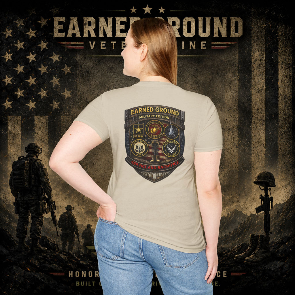 Earned Ground Military Divison — Honor Courage Sacrifice