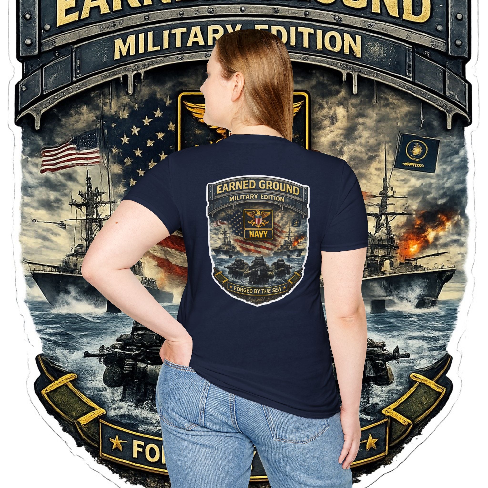 EARNED GROUND MILITARY "NAVY" EDITION