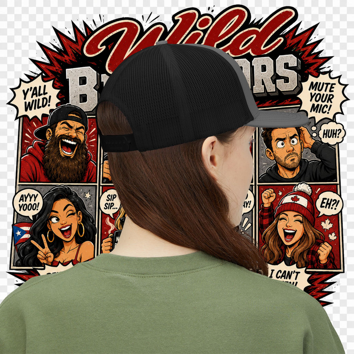 Earned Ground "Wild Behaviors" Richardson 112 – Retro Patch Trucker Hat