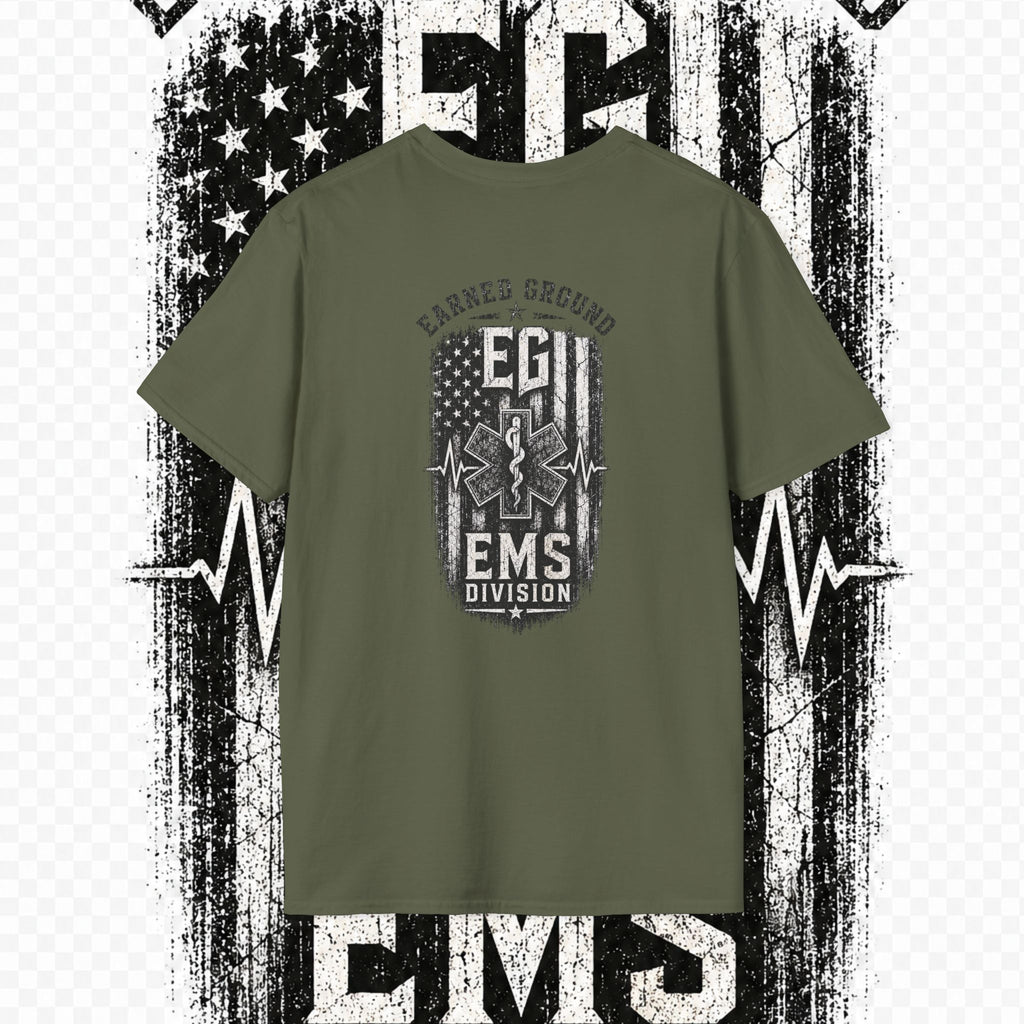 EARNED GROUND EMS DIVISON Heritage T-Shirt -