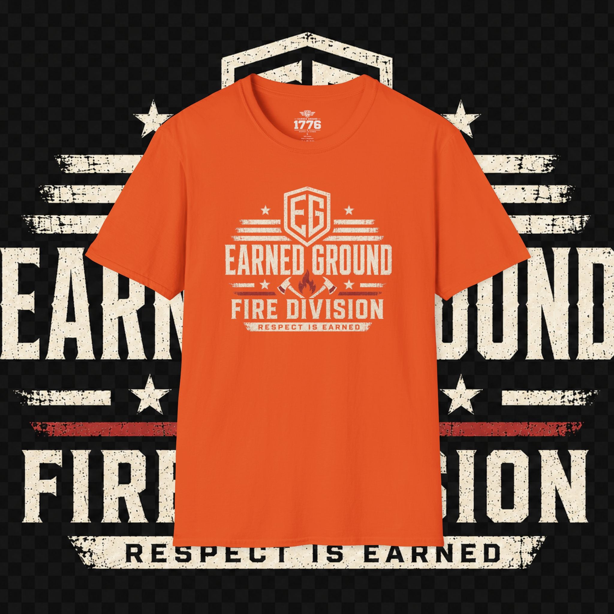 Earned Ground Fire Division T‑Shirt