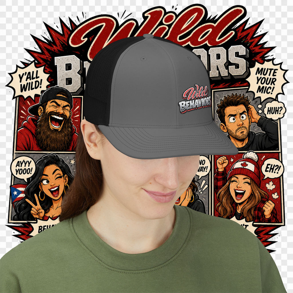 Earned Ground "Wild Behaviors" Richardson 112 – Retro Patch Trucker Hat
