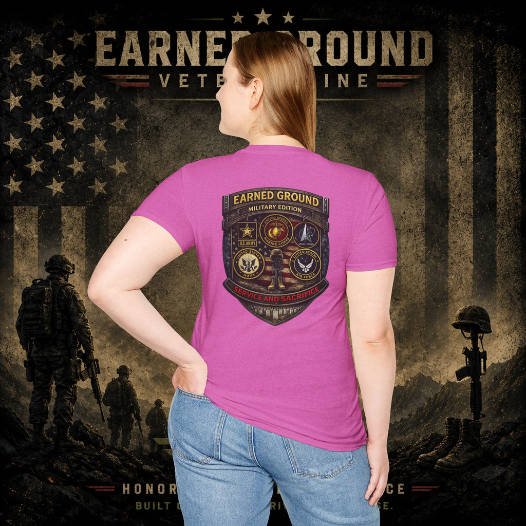 Earned Ground Military Divison — Honor Courage Sacrifice
