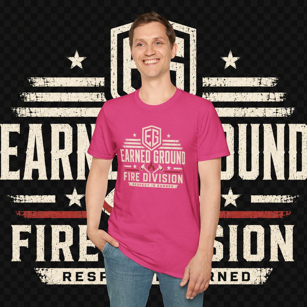 Earned Ground Fire Division T‑Shirt