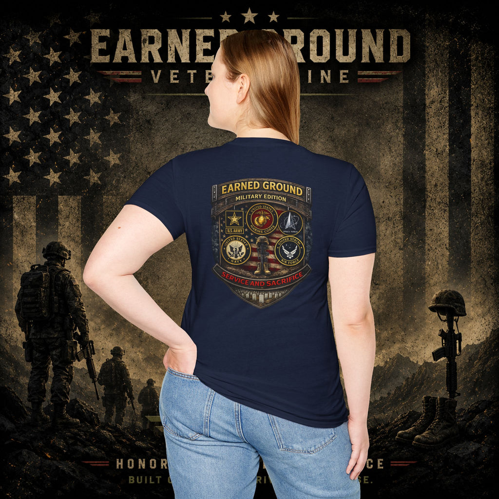 Earned Ground Military Divison — Honor Courage Sacrifice