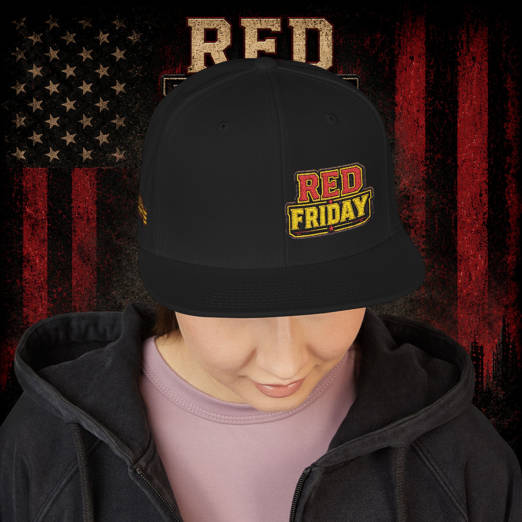 Red Friday Until They All Come Home  – RED FRIDAY Support Patch Cap