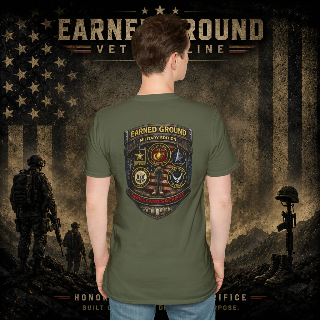 Earned Ground Military Divison — Honor Courage Sacrifice