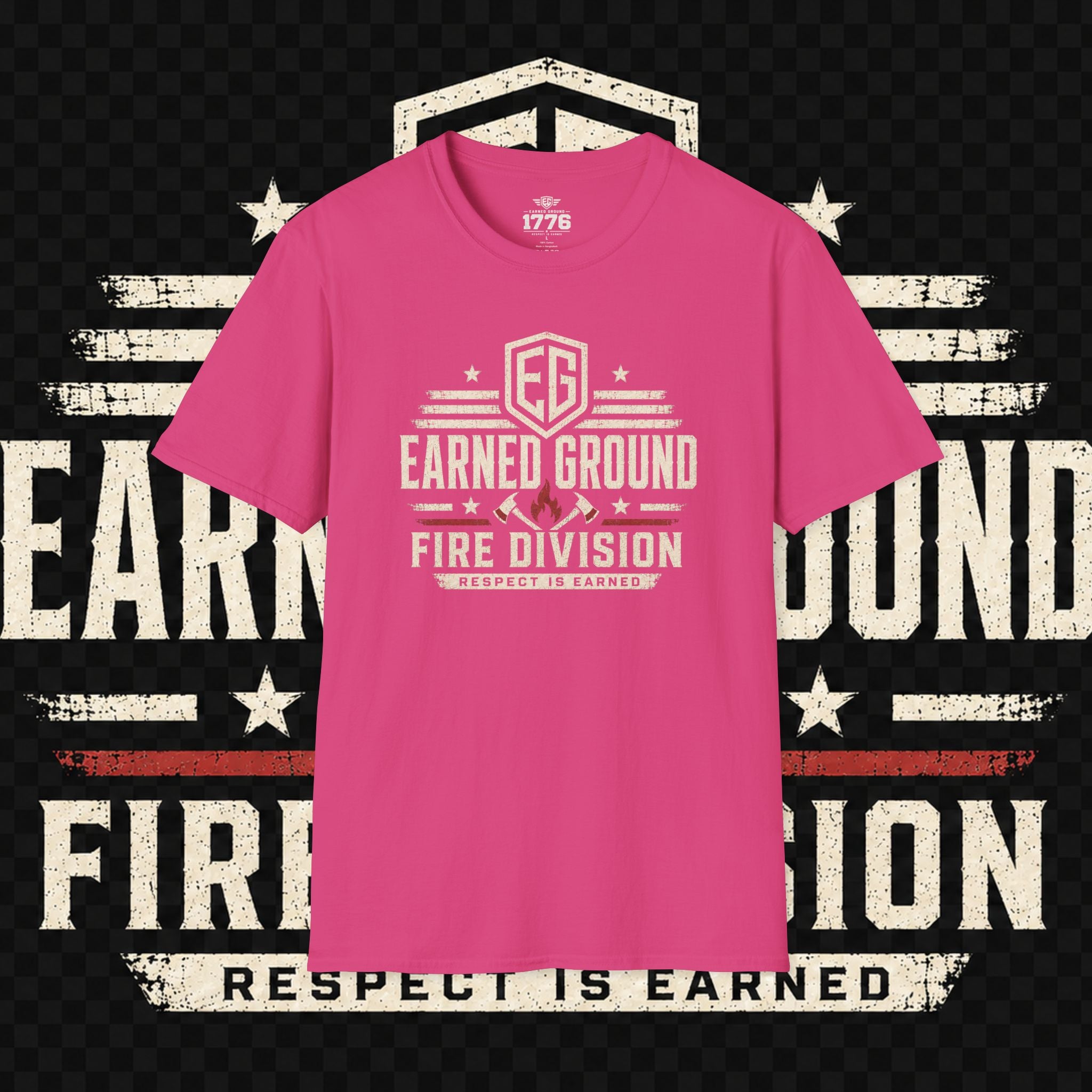 Earned Ground Fire Division T‑Shirt