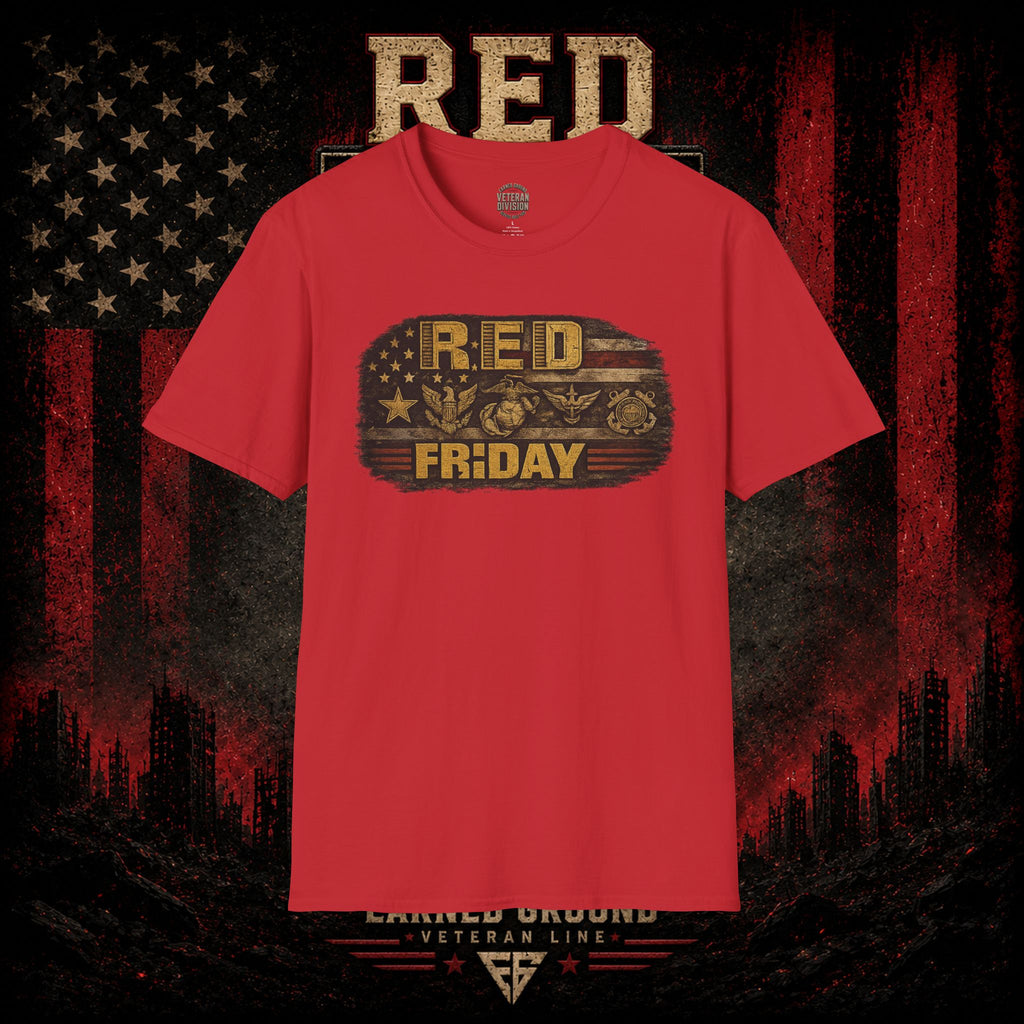 Red Friday T-Shirt – Patriotic 'Until They All Come Home' Support Tee
