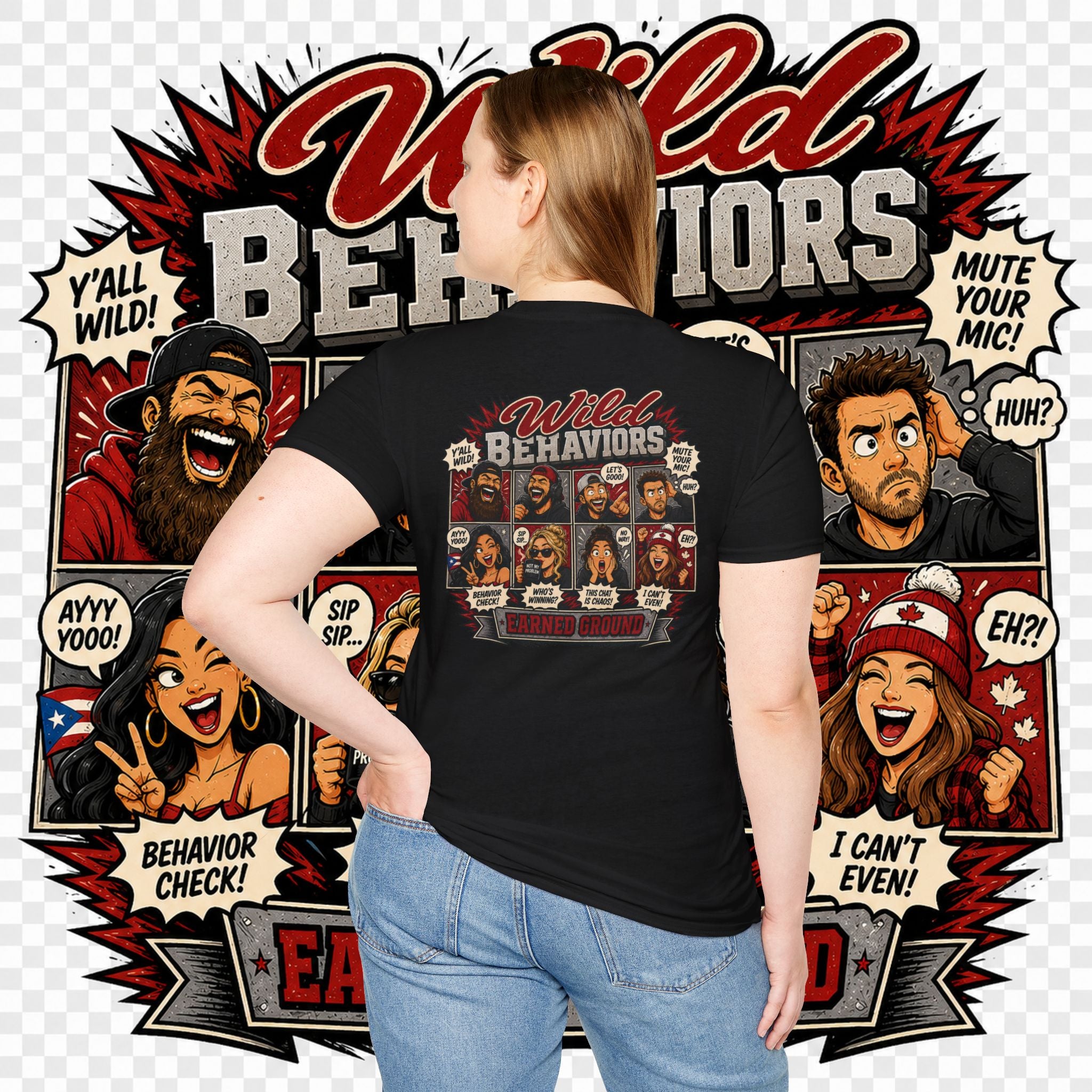 Earned Ground-- "Wild Behaviors" Tee