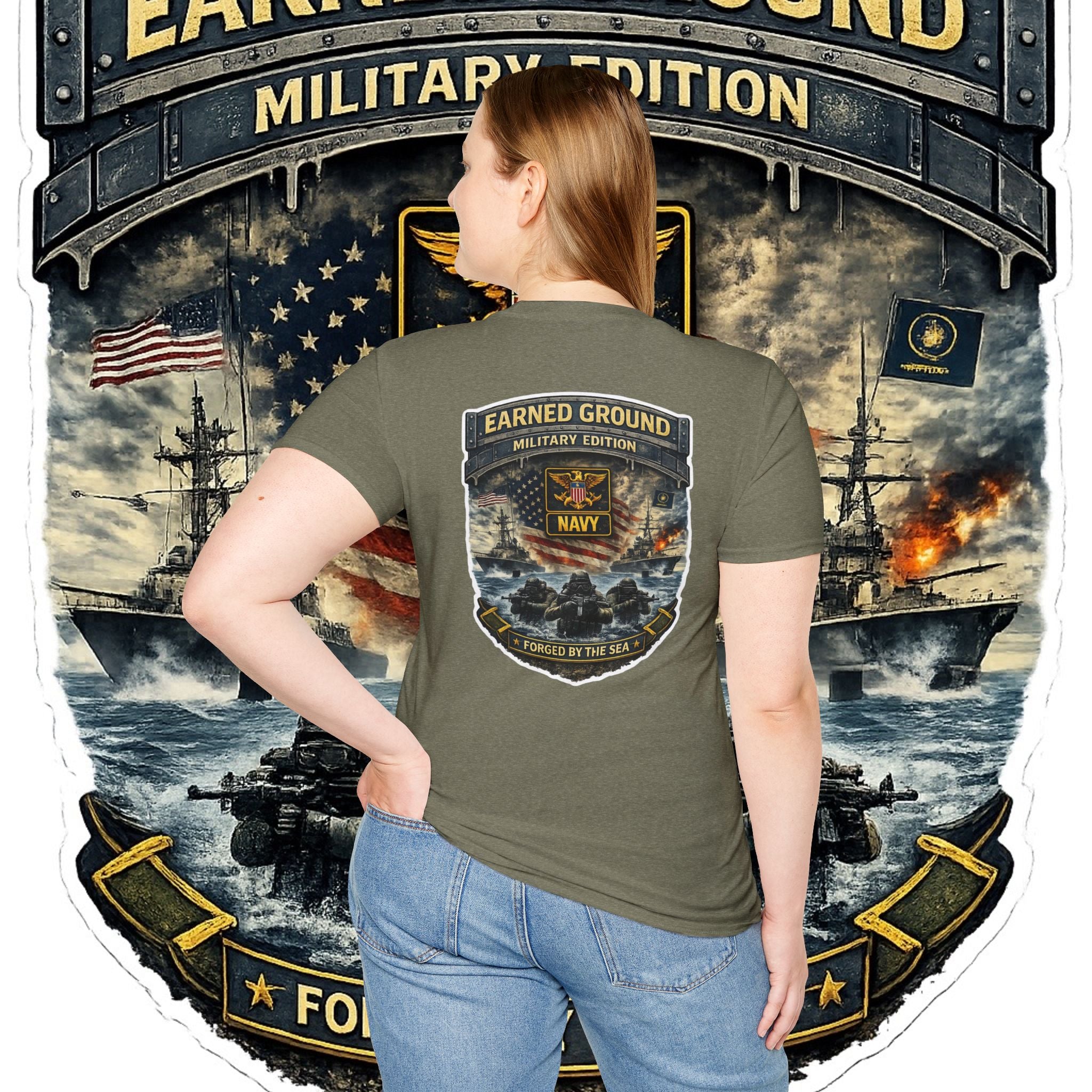 EARNED GROUND MILITARY "NAVY" EDITION