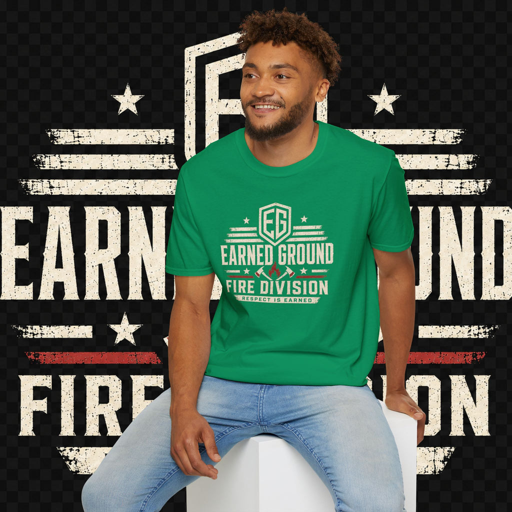 Earned Ground Fire Division T‑Shirt