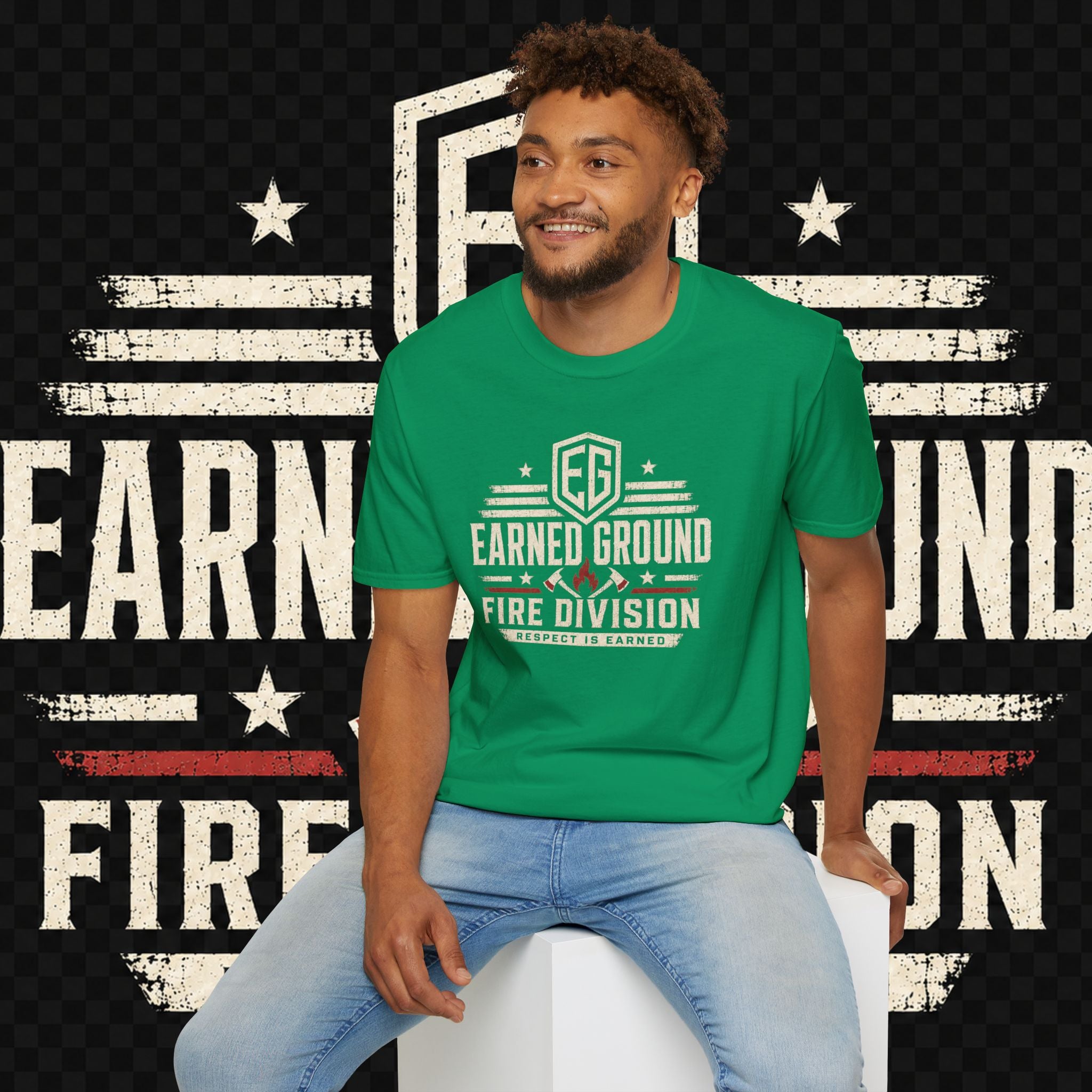 Earned Ground Fire Division T‑Shirt