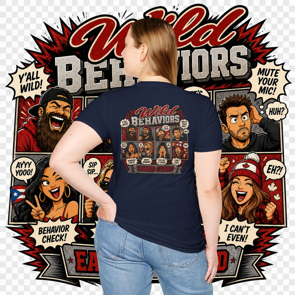 Earned Ground-- "Wild Behaviors" Tee