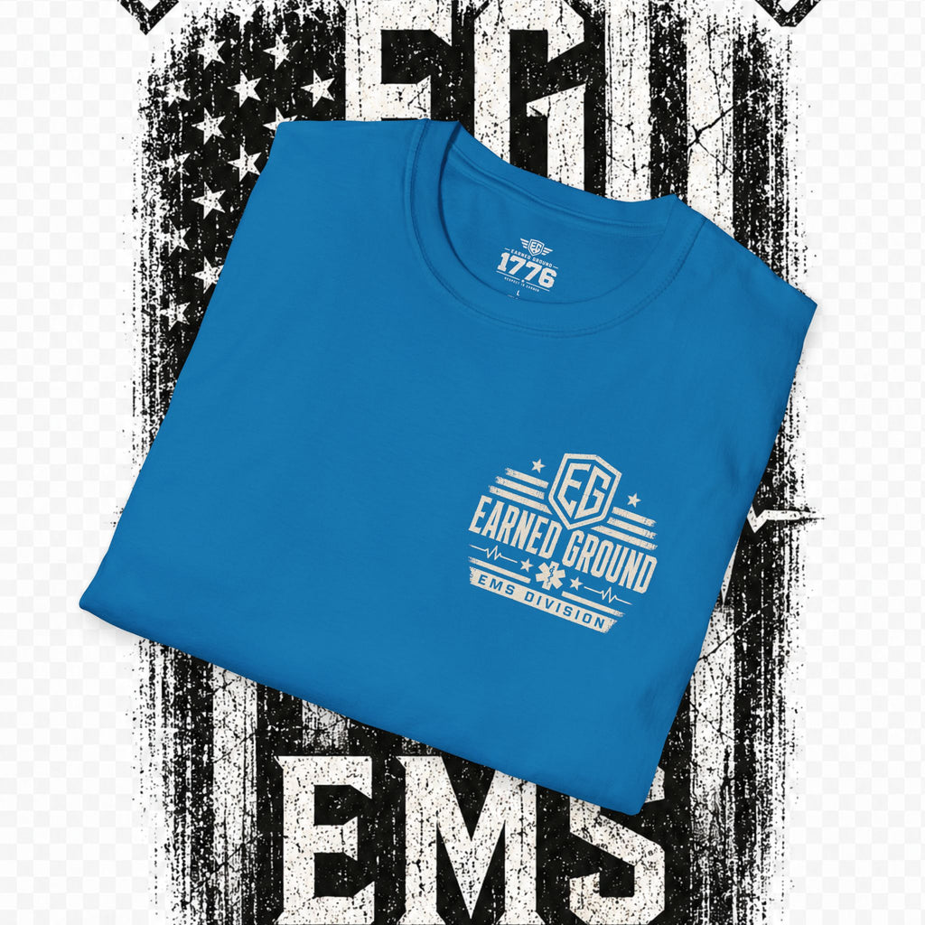 EARNED GROUND EMS DIVISON Heritage T-Shirt -