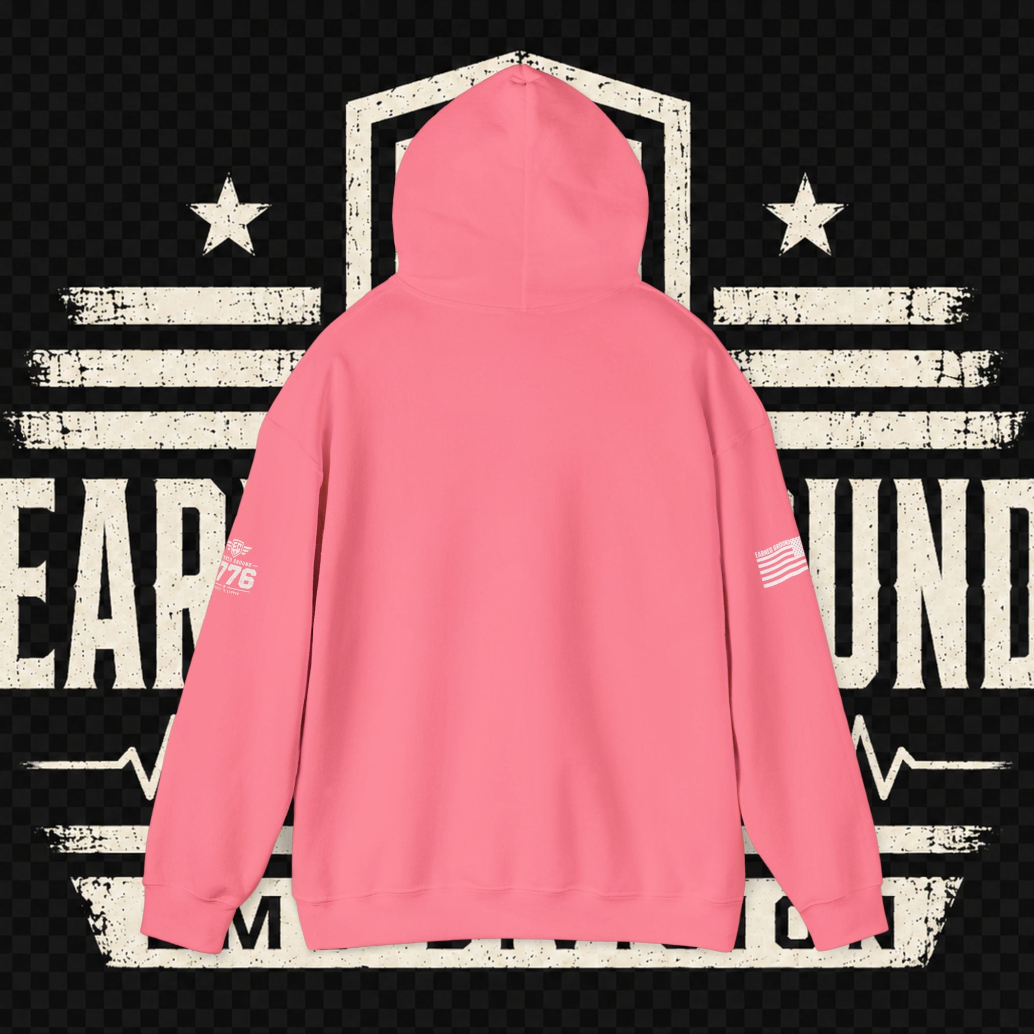 Earned Ground EMS Division Hoodie — Paramedic / EMT Tribute Pullover