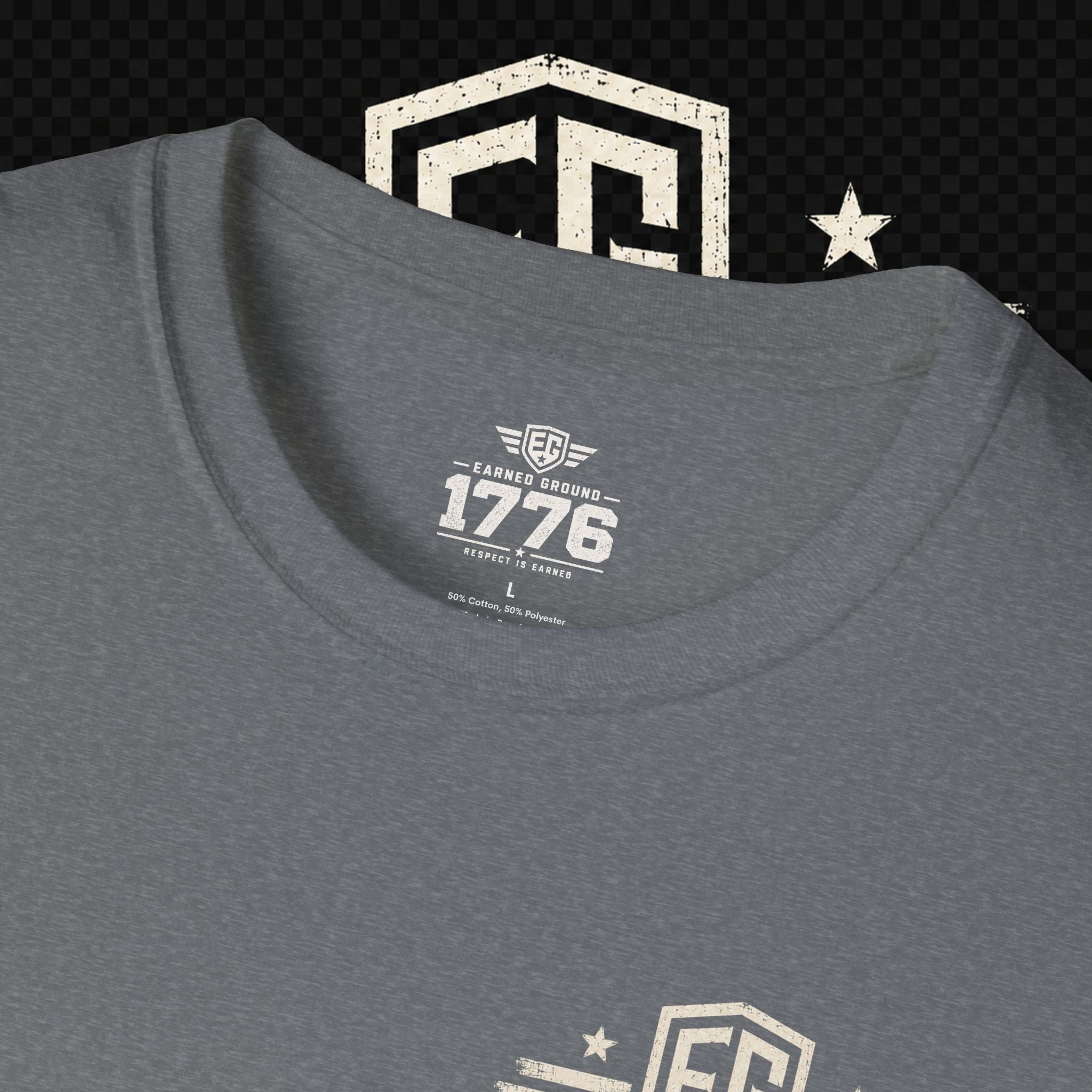 EARNED GROUND EMS DIVISON Heritage T-Shirt -