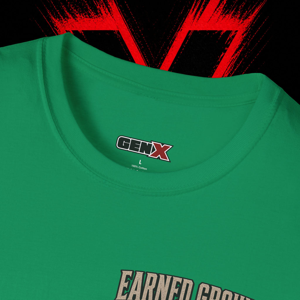 Earned Ground Gen X 1965–1980 Retro Vintage Tee— Gen X 1965–1980 Retro Vintage Tee