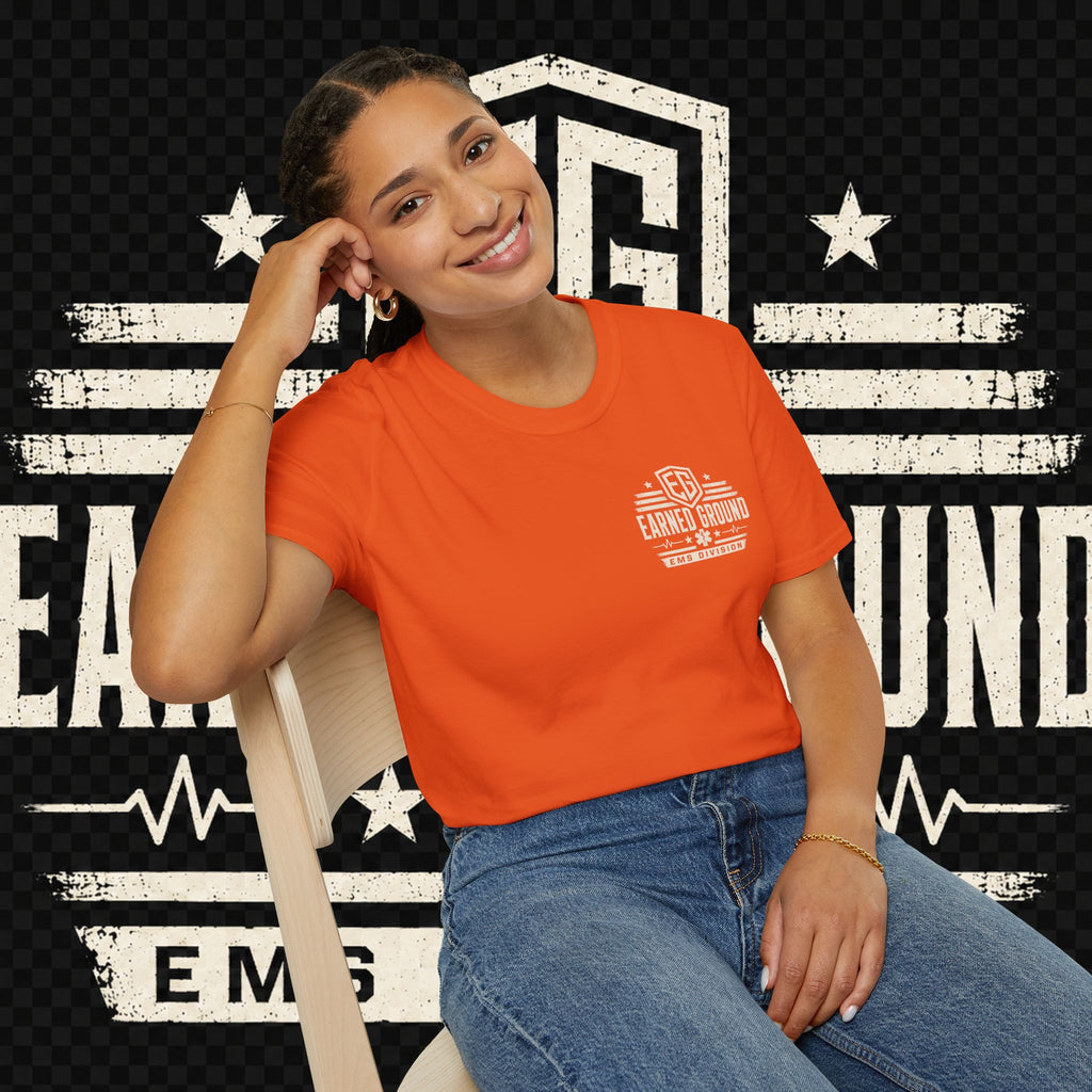 EARNED GROUND EMS DIVISON Heritage T-Shirt -