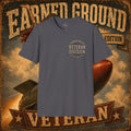 Earned Ground Veteran Division T‑Shirt —"LILY PINUP" VINTAGE SERVICE DIVISON