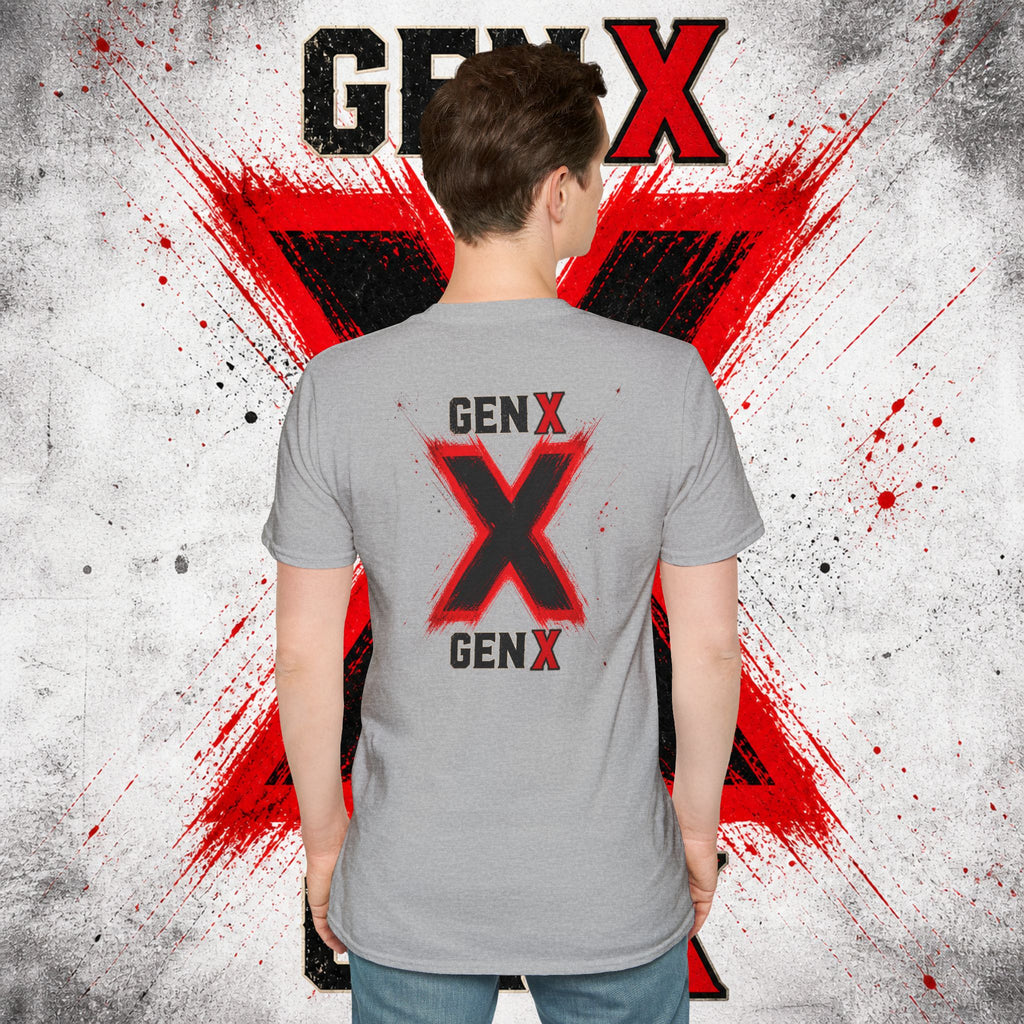 EARNED GROUD Gen X 1965–1980 Retro Logo T-Shirt